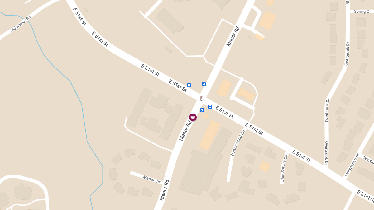 Vehicle Collision With Injuries on Manor Rd in University Hills