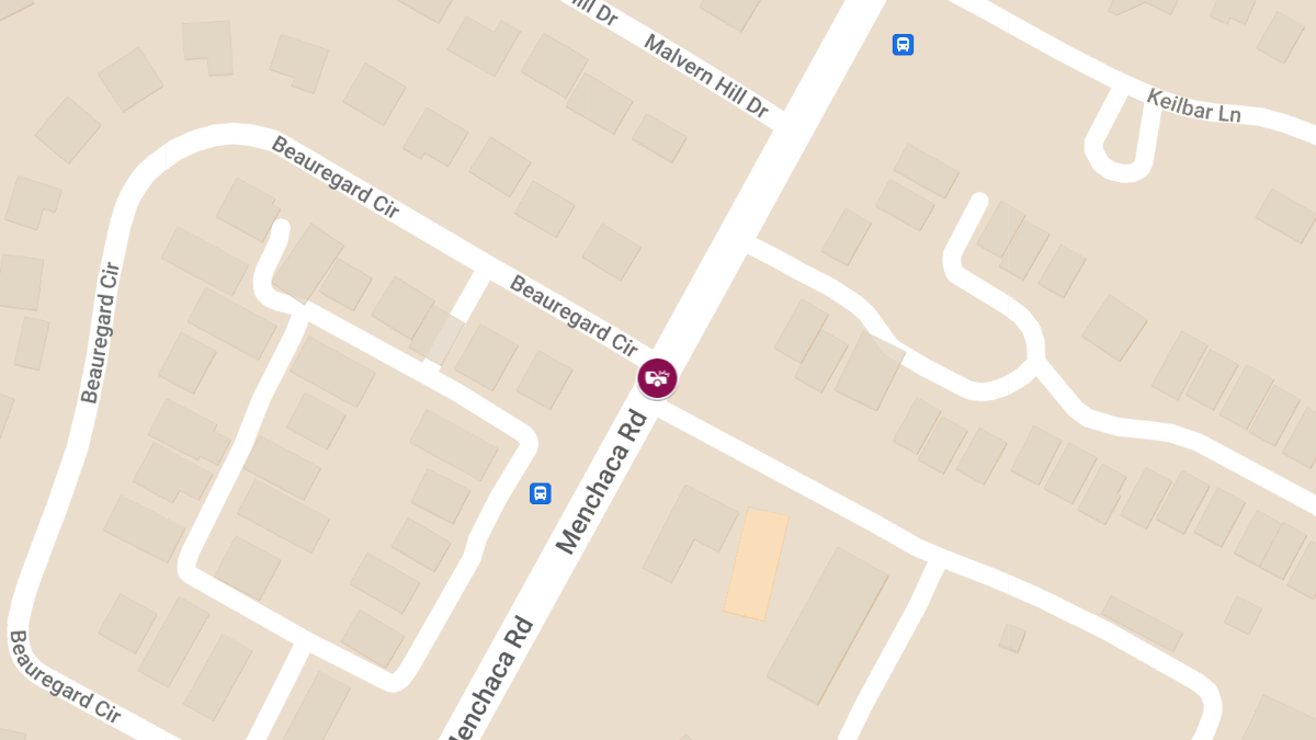 Vehicle Collision With Injuries on Menchaca Rd