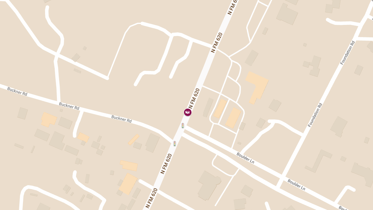 Vehicle Collision With Injuries on N FM 620 Rd