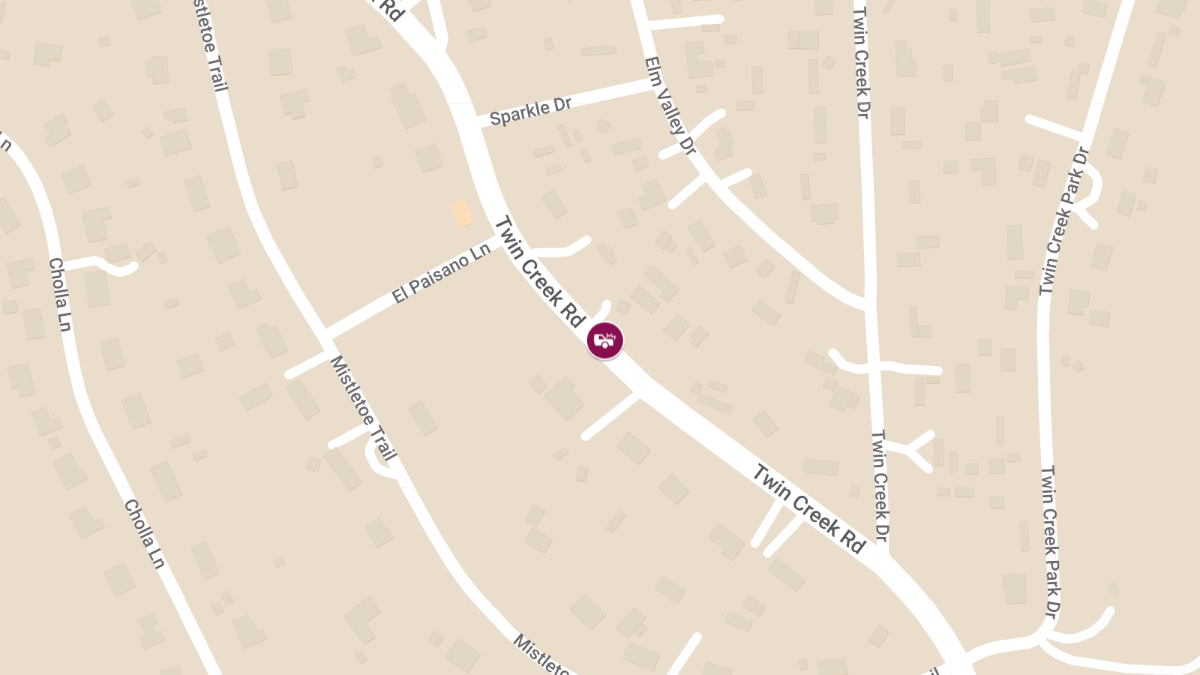 Vehicle Collision With Injuries on Twin Creeks Rd