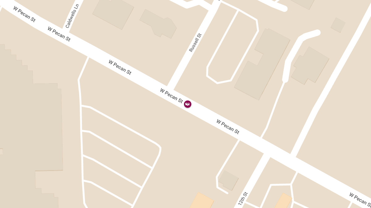 Vehicle Collision With Injuries on W Pecan St