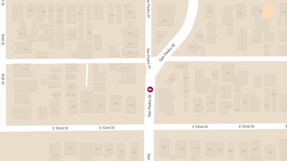 Vehicle Collision at 5123 S San Pedro St Causes Injuries