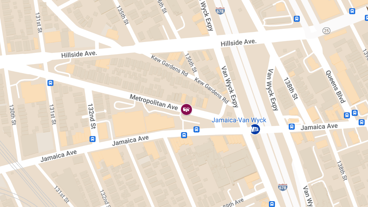 Vehicle Collision with Injuries at 132-40 Metropolitan Ave