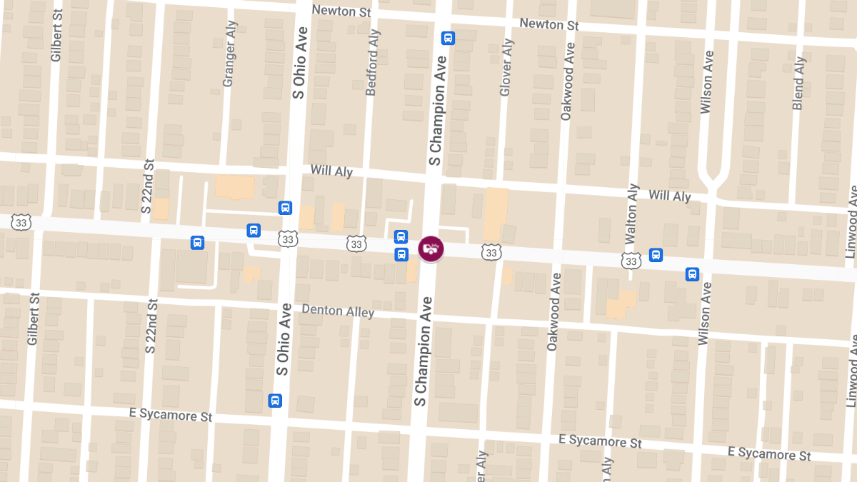 Vehicle Collision with Injuries at E Livingston Ave & S Champion Ave