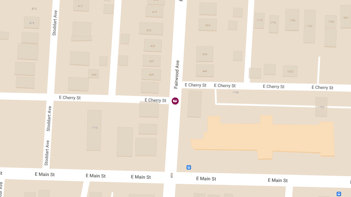 Vehicle Collision with Injuries at Fairwood Ave & E Cherry St