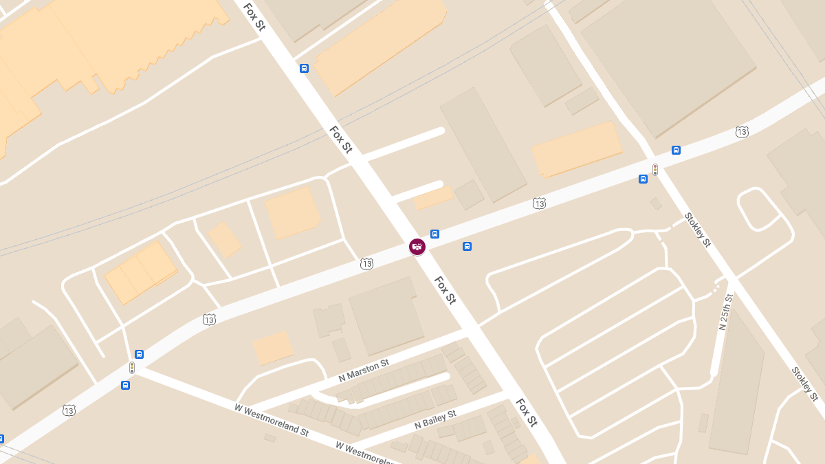 Vehicle Collision with Injuries at Fox St & W Hunting Park Ave
