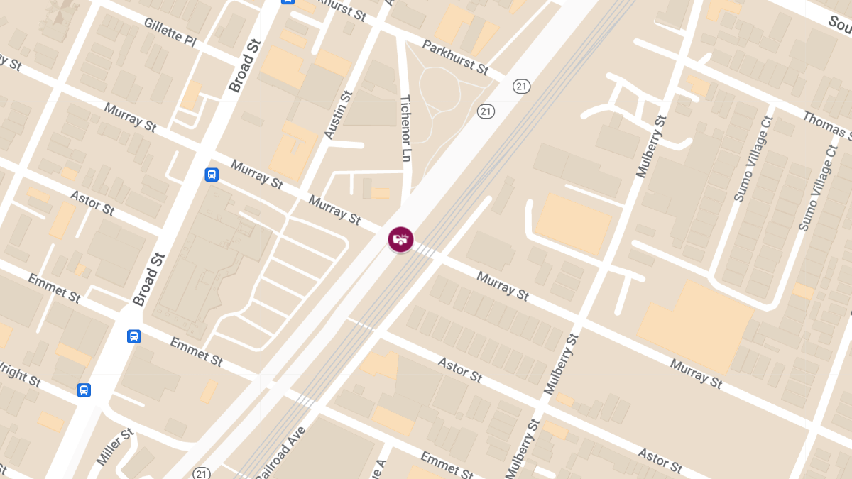 Vehicle Collision with Possible Injuries at McCarter Hwy & Murray St