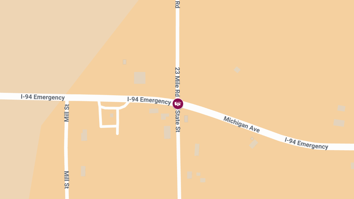 Vehicle Collision with Injuries at Michigan Ave & State St