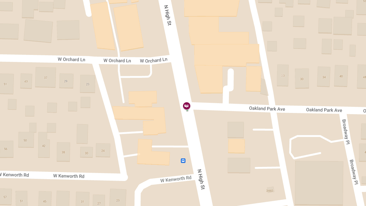 Vehicle Collision with Injuries at N High St & Oakland Park Ave