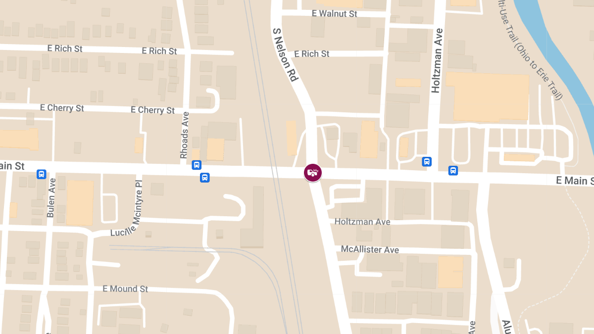 Vehicle Collision with Injuries at S Nelson Rd & E Main St