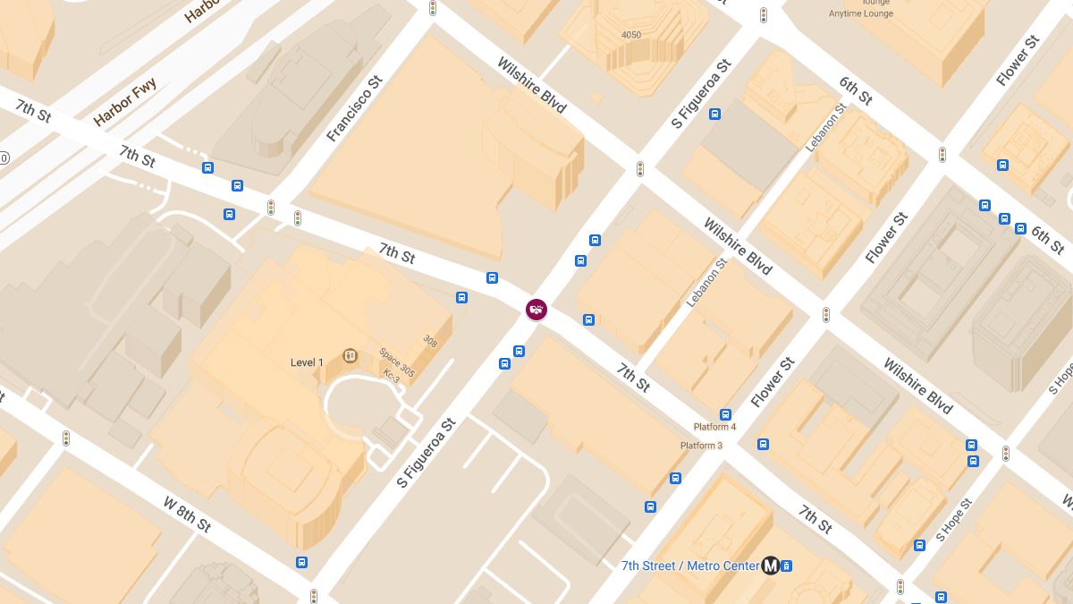 Vehicle Collision with Injuries at W 7th St & S Figueroa St