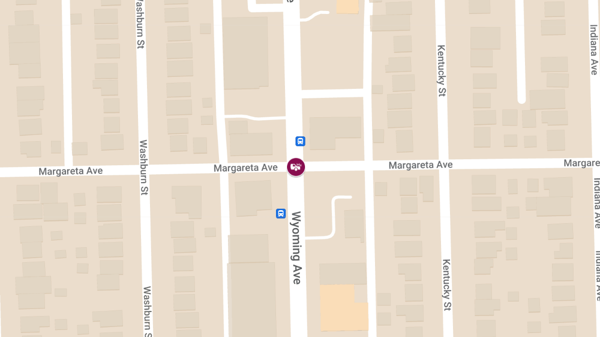 Vehicle Collision with Injuries at Wyoming St & Margareta St