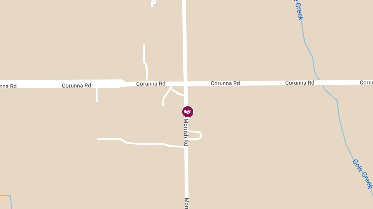 Vehicle Collision with Injuries o Traffic Crash with Injuries at 4141 S Morrish Rd near Meijern EB I-69 at S Linden Rd