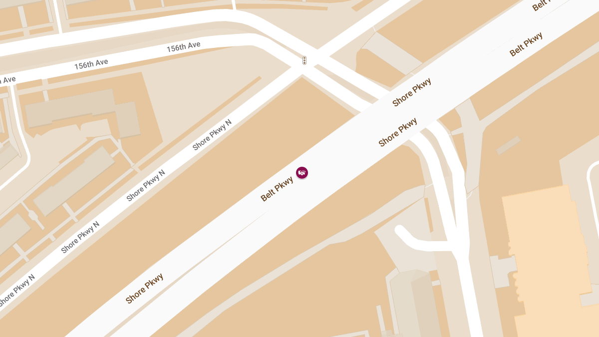 Vehicle Collision with Injuries on Belt Parkway Near Exit 17