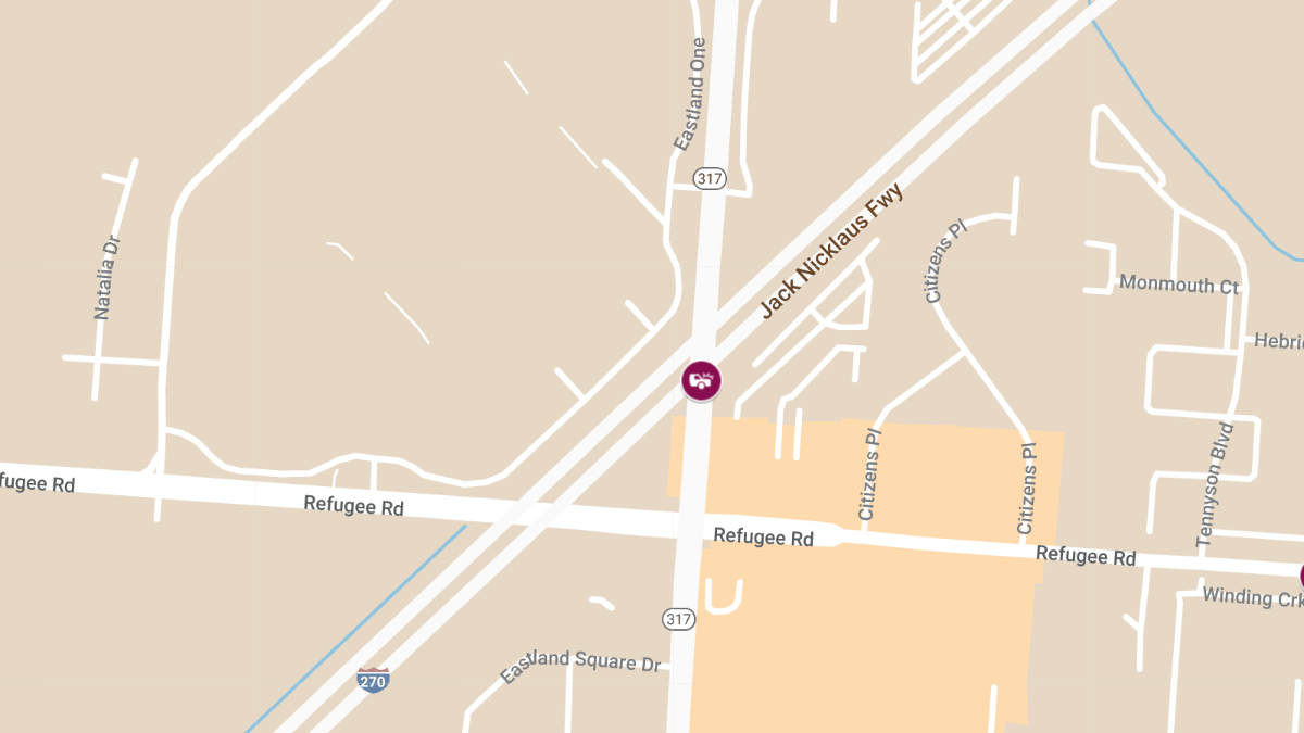 Vehicle Collision with Injuries on I-270N at S Hamilton Rd