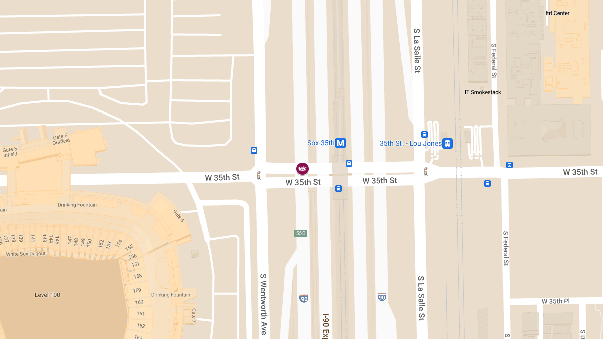 Vehicle Collision with Injuries on I-90 E & W 35th St