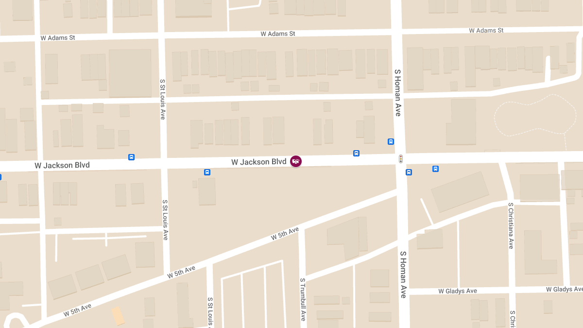 Vehicle Collision with Injuries on W Jackson Blvd