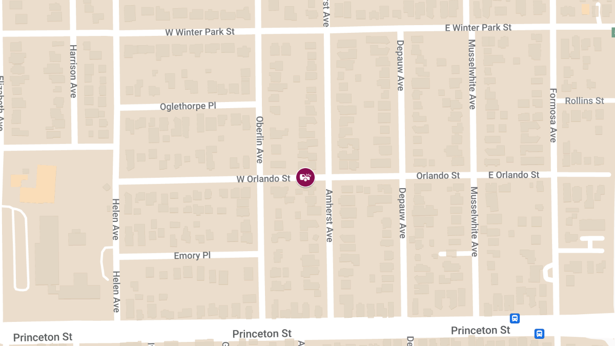 Injury Crash Reported on W Orlando St in College Park
