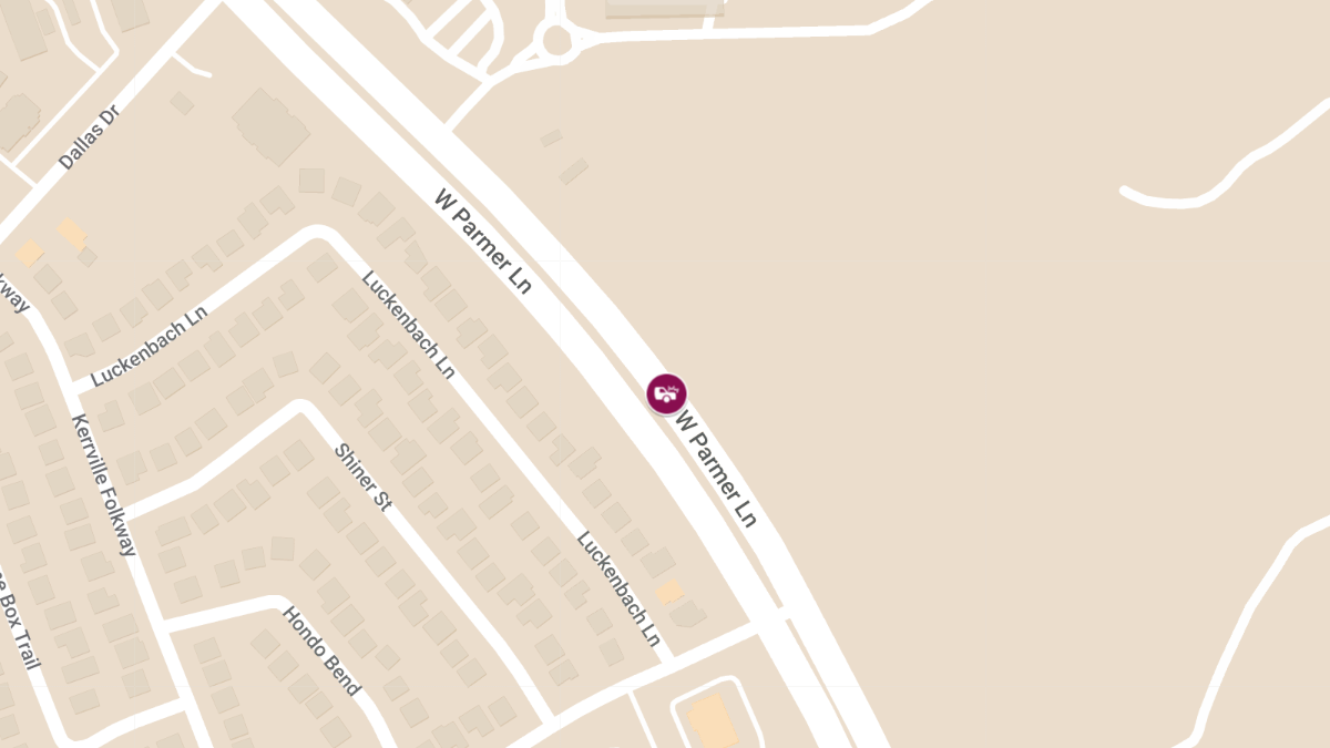 Vehicle Collision With Injuries on W Parmer Ln