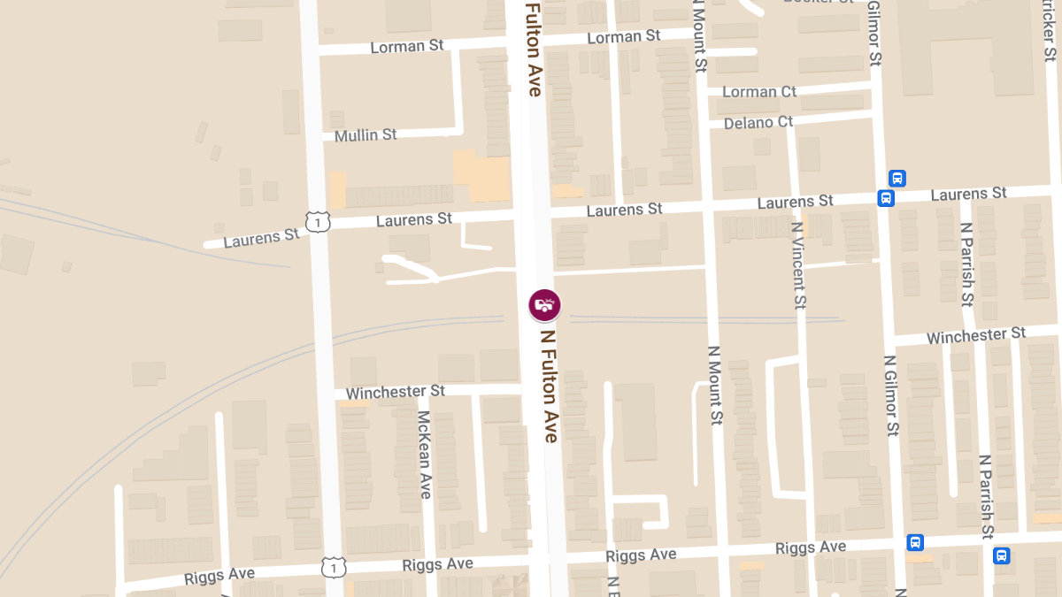 Vehicle Crash Reported on N Fulton Ave