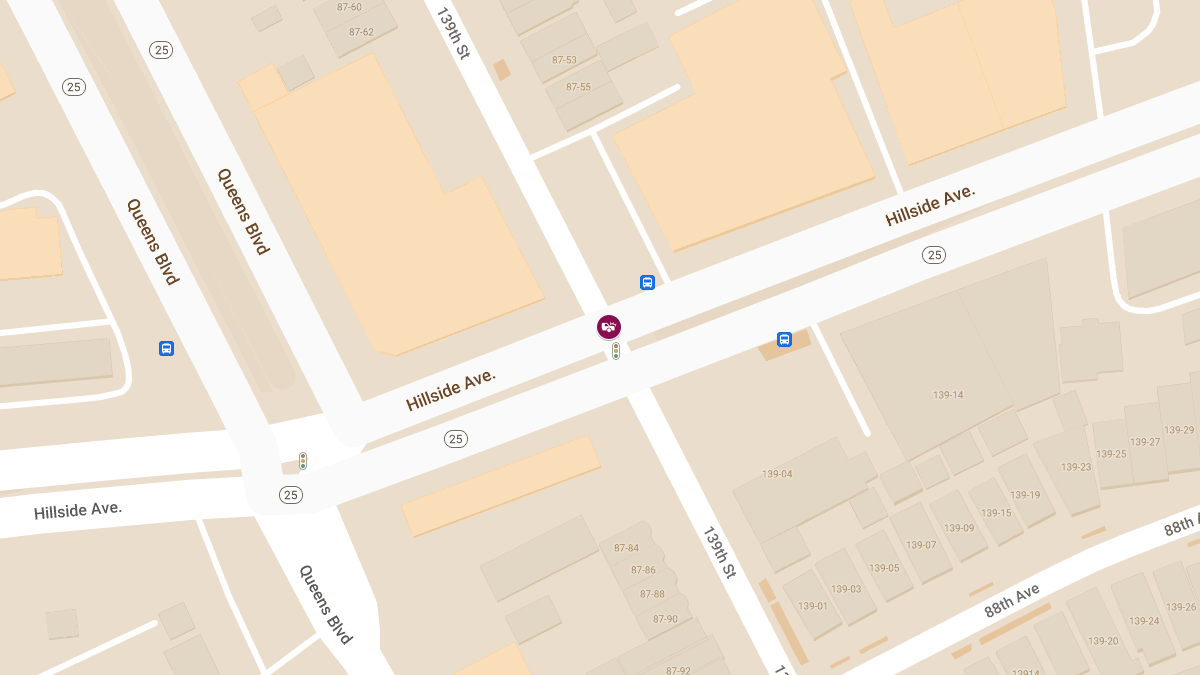 Vehicle Crash With Injuries at 139th St & Hillside Ave