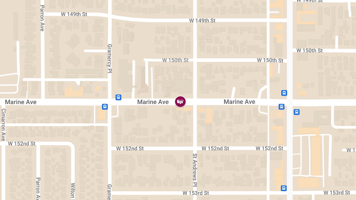 Vehicle Crash With Injuries at 1853 Marine Ave