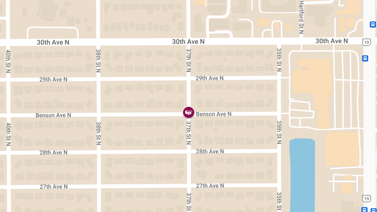 Vehicle Crash With Injuries at 37th St N