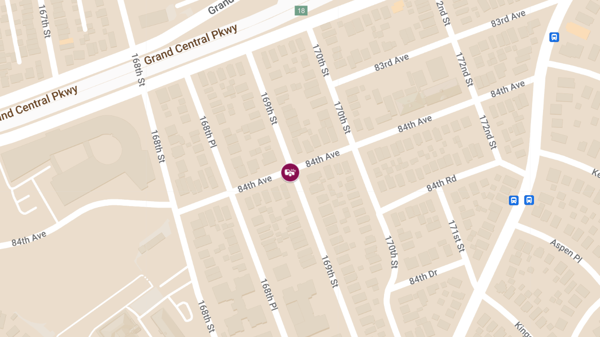 Vehicle Crash With Injuries at 84th Ave & 168th Pl in Jamaica Hills
