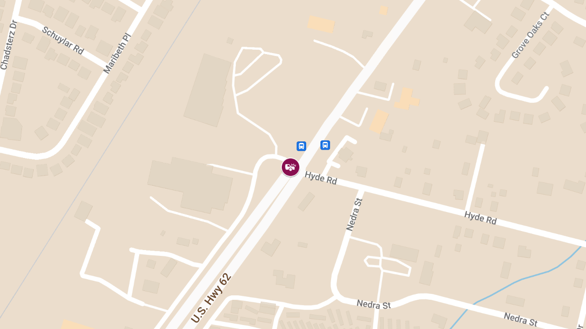Vehicle Crash With Injuries at Harrisburg Pike & Hyde Rd