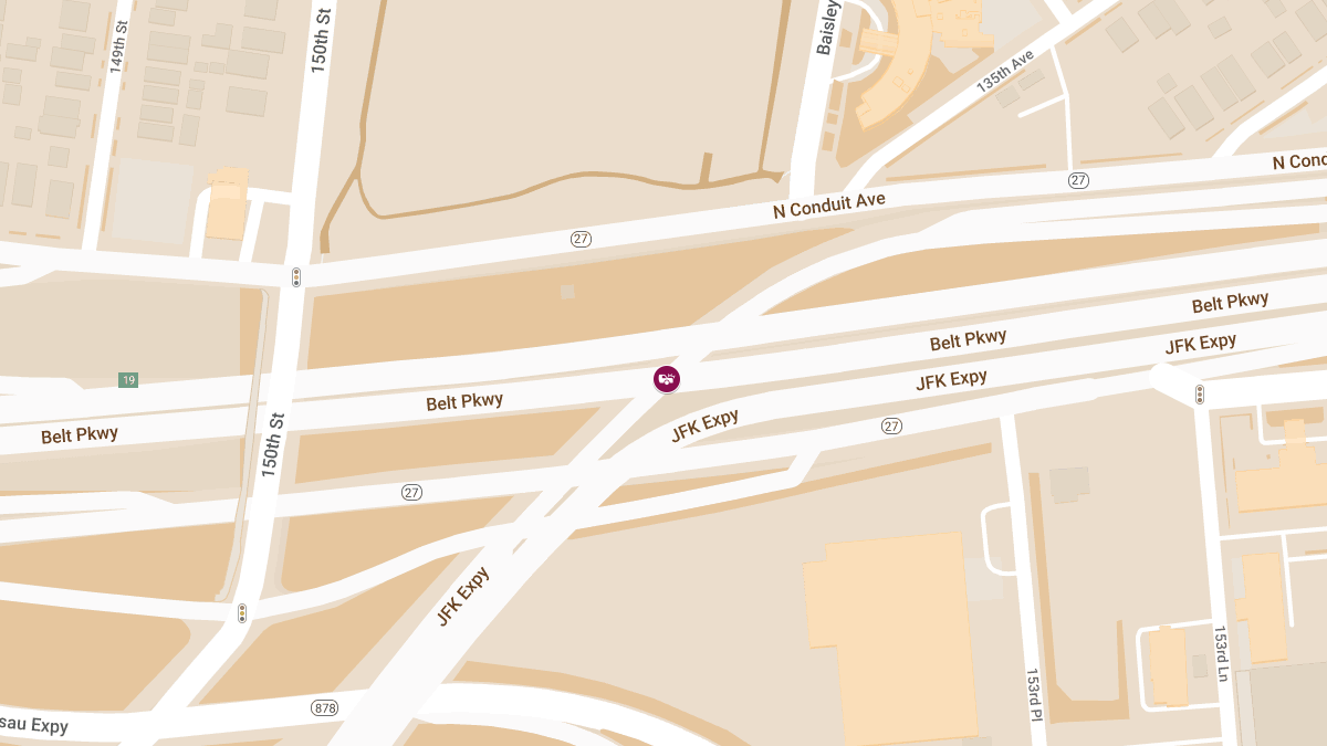 Vehicle Crash With Injuries at JFK Expy N & Belt Pkwy E