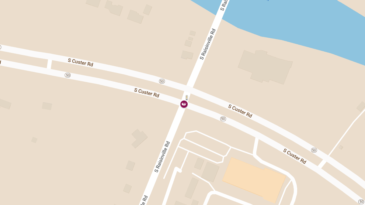 Vehicle Crash With Injuries at Raisinville Rd & M-50