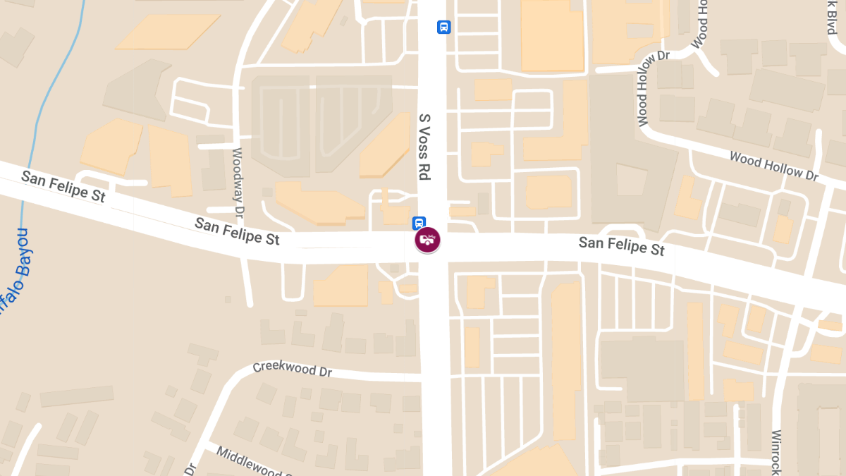 Vehicle Crash With Injuries at S Voss Rd & San Felipe St