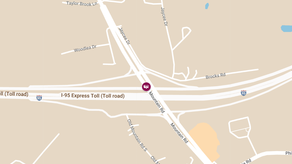 Vehicle Crash With Rescue on Mountain Rd Near I-95