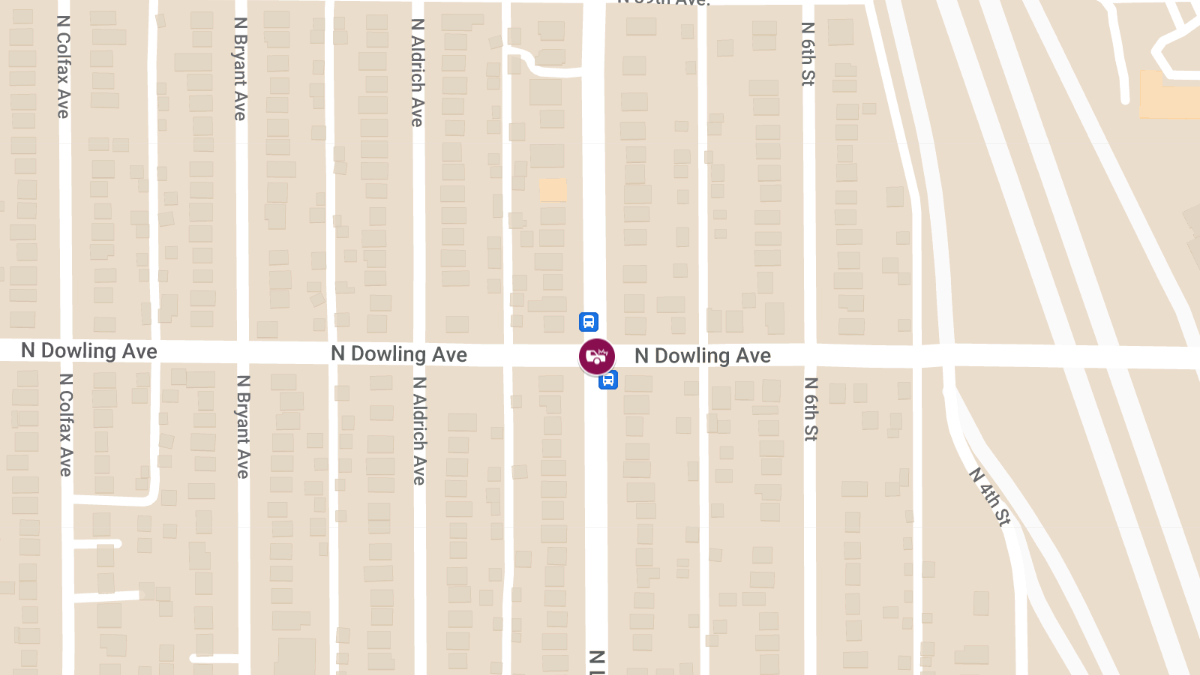 Vehicle Crash at Dowling Ave N & Lyndale Ave N Leaves One Injured