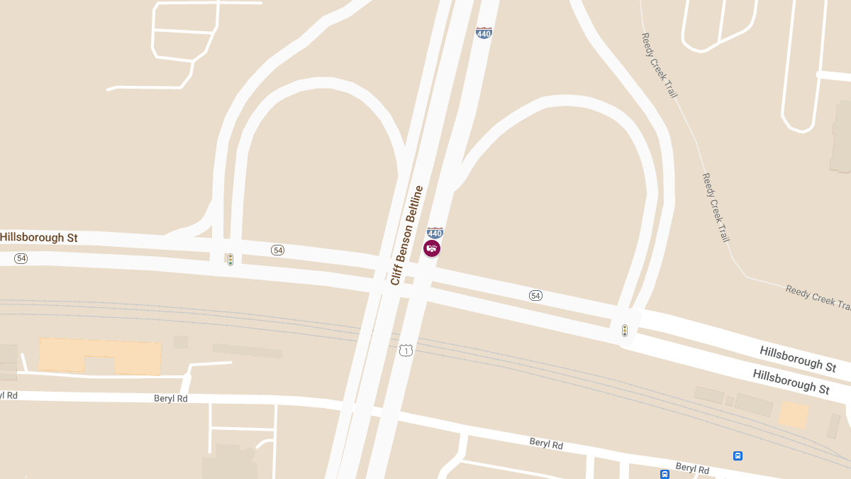 Vehicle Crash on I-440 EB Causes Injuries