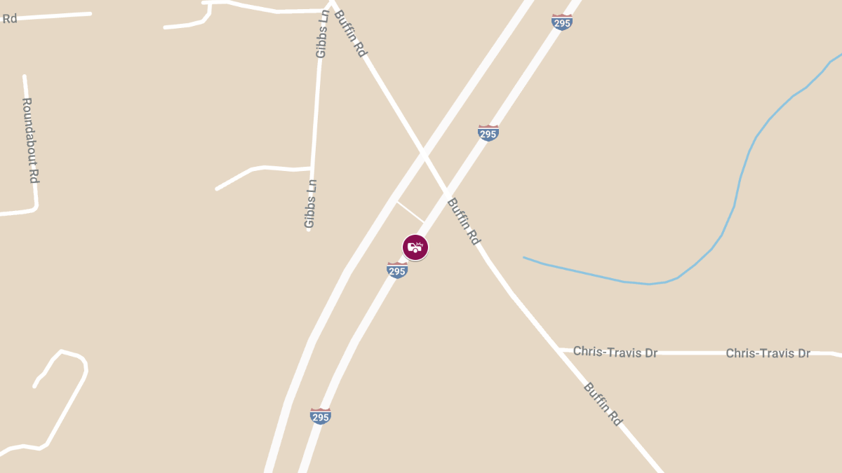 Vehicle Crash with Injuries Reported on I-295 Near Exit 28
