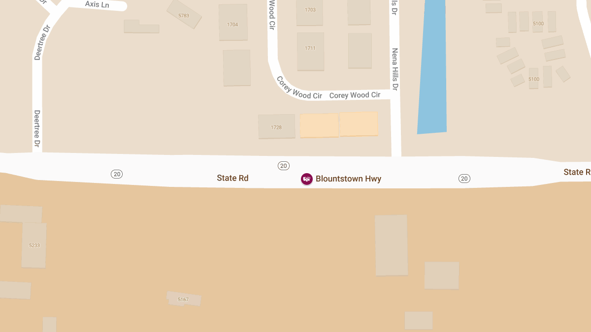 Vehicle Crash with Injuries and Roadblock on Blountstown Hwy