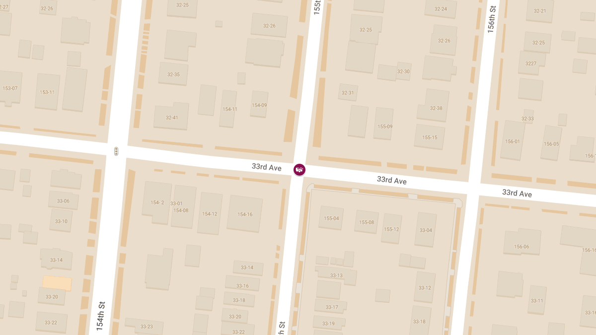 Vehicle Crash with Injuries at 155th St & 33rd Ave in Murray Hill