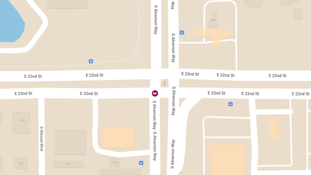 Vehicle Crash with Injuries at 22nd St & Alvernon Way