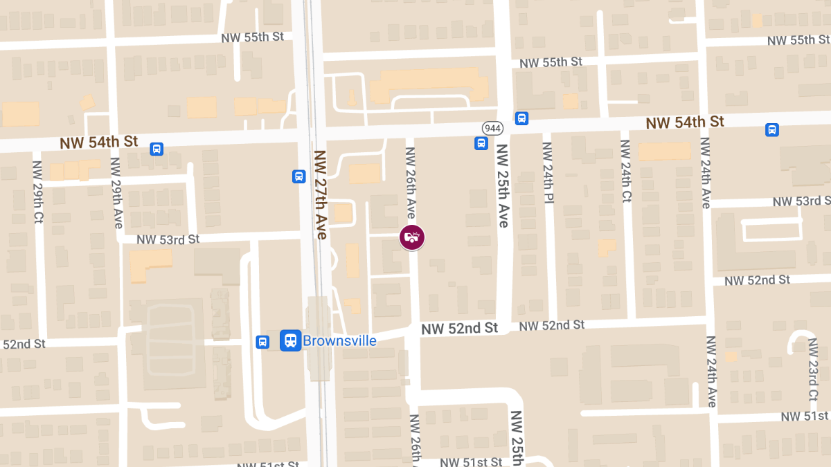 Vehicle Crash with Injuries at 5200 NW 26th Ave