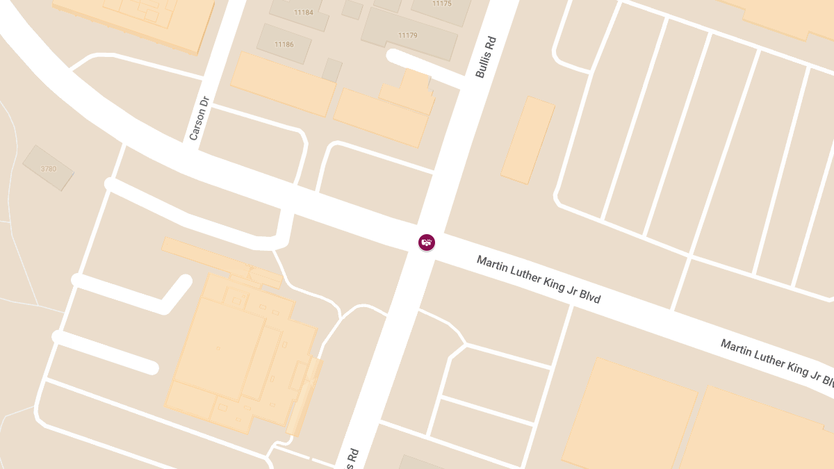 Vehicle Crash with Injuries at Bullis Rd & Martin Luther King Jr Blvd