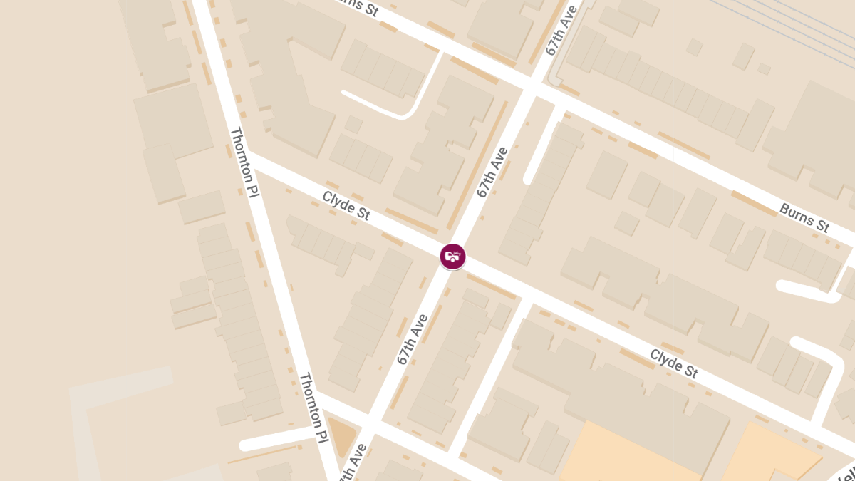 Vehicle Crash with Injuries at Clyde St & 67th Ave