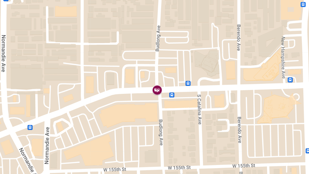 Vehicle Crash with Injuries at Redondo Beach Blvd & S Budlong Ave