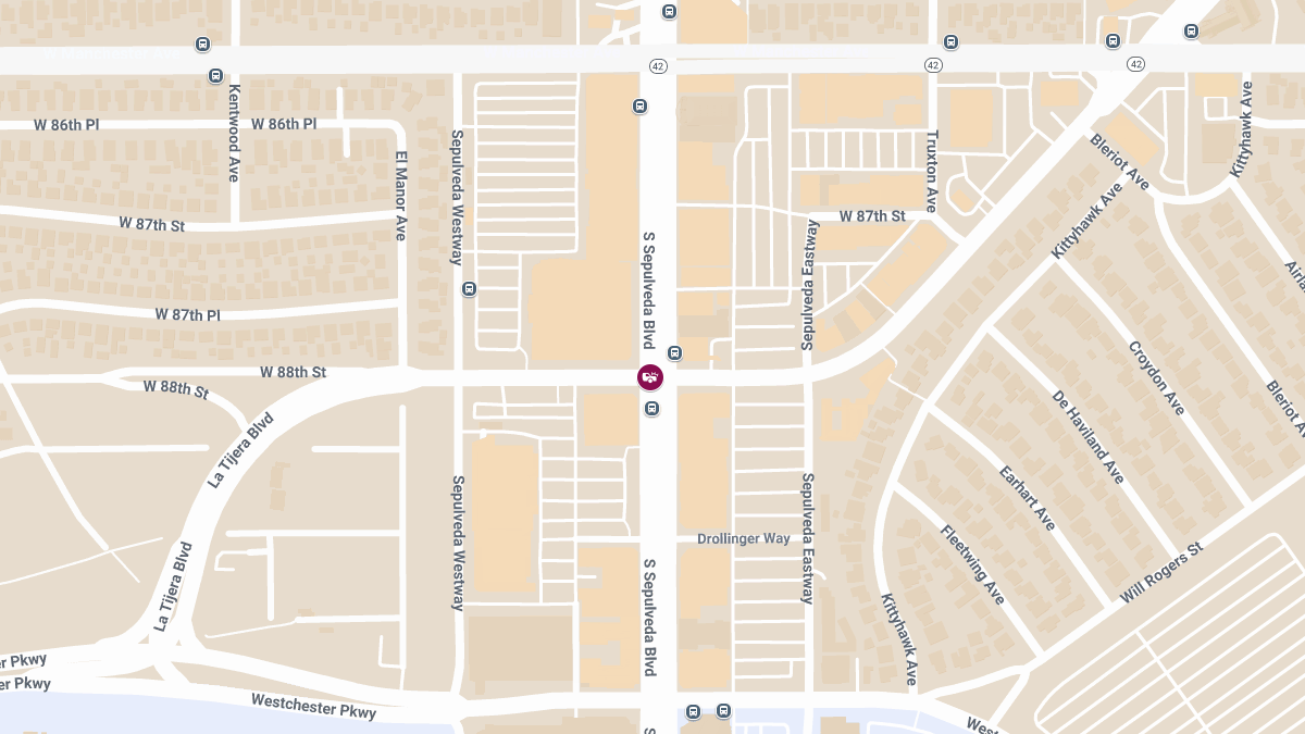 Vehicle Crash with Injuries at S Sepulveda Blvd & La Tijera Blvd