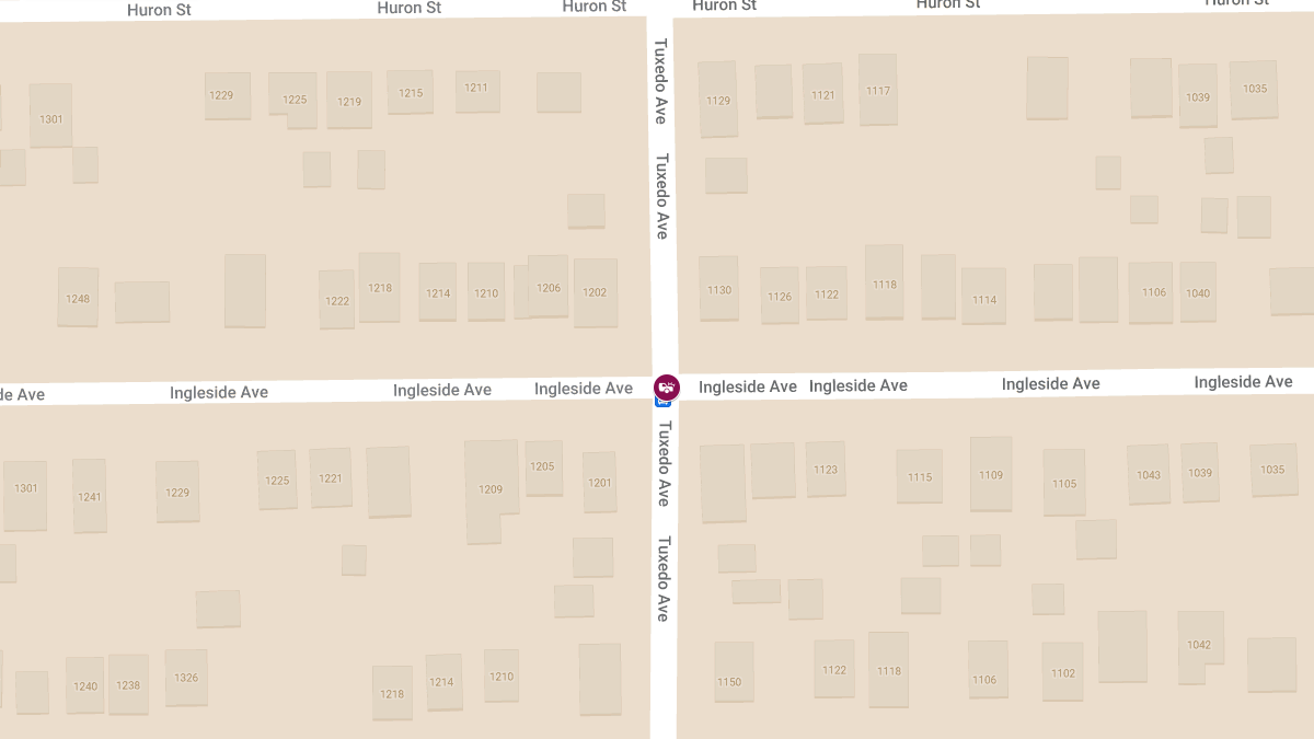 Vehicle Crash with Injuries at Tuxedo Ave & Ingleside Ave