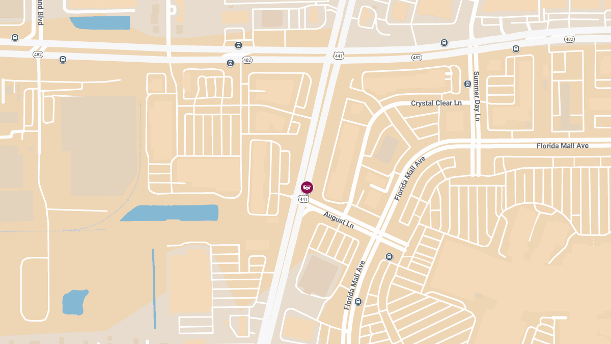 Vehicle Crash with Injuries on S Orange Blossom Trl