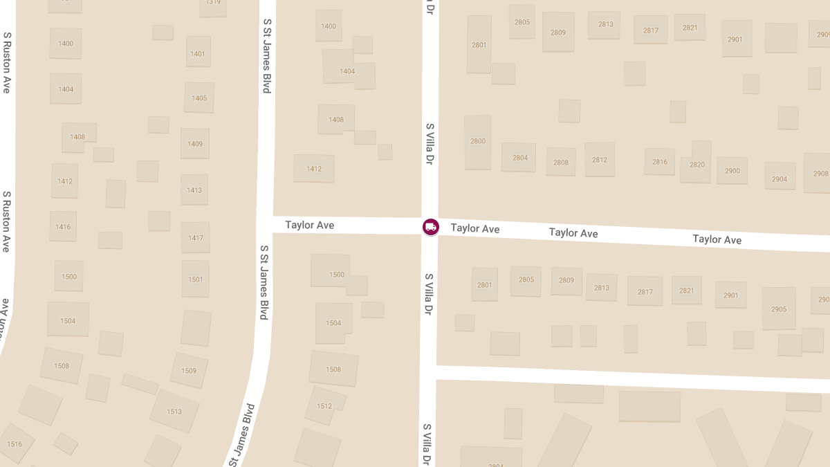 Vehicle Crashes Into Parked Truck at Villa & Taylor, Injuries Reported