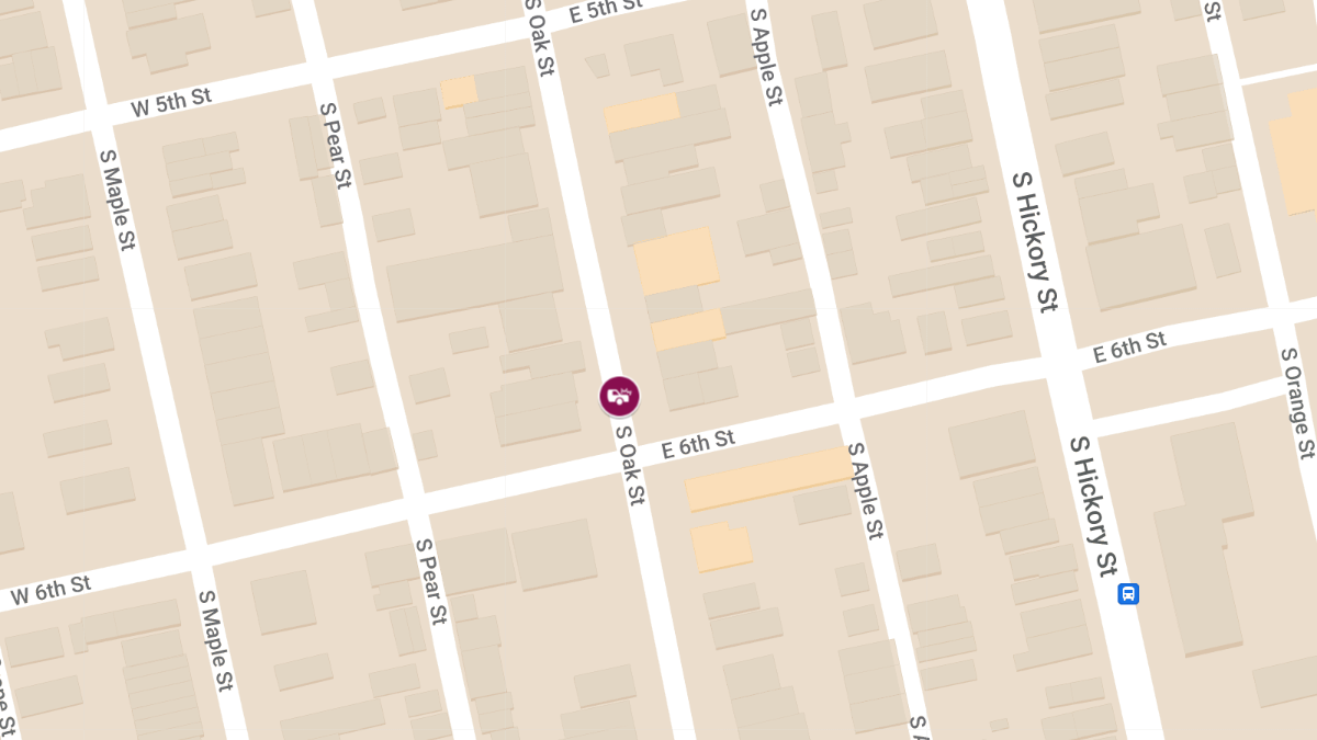 Vehicle Crashes into Parked Cars on S Oak St, Injuries Reported