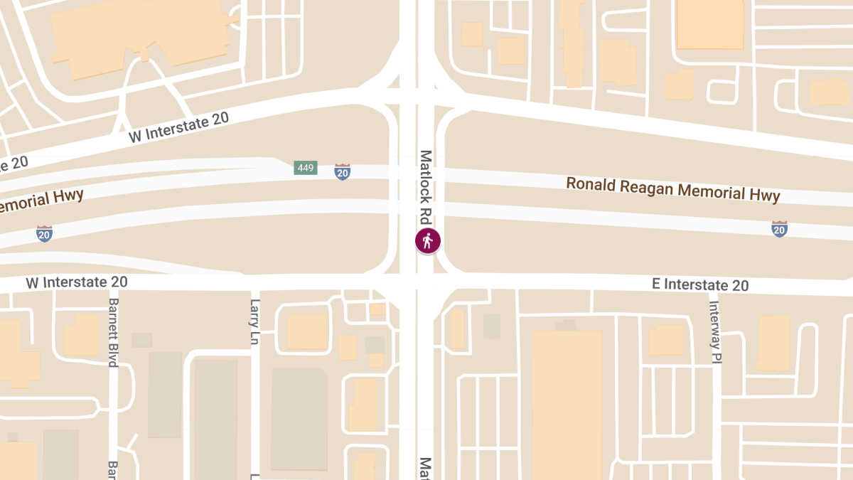 Woman Fatally Struck by Vehicle on I-20 Near Matlock Rd