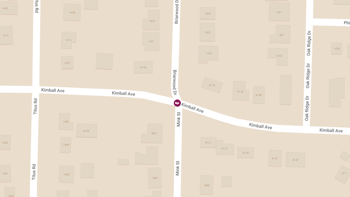 Woman Injured in Ambulance Crash at Kimball Ave & Briarwood Dr